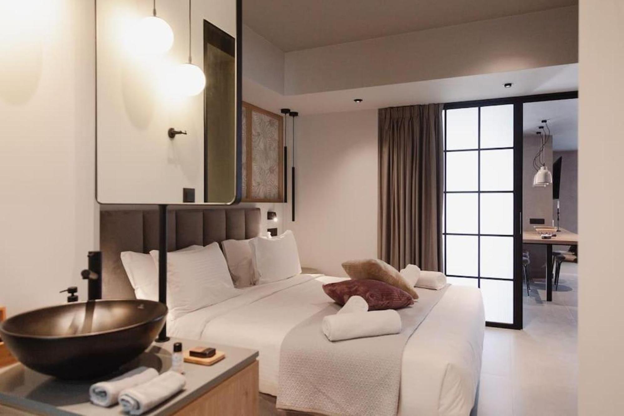 Orama Luxury Suite 3 Bedrooms With Private Pool Hersonissos  Exterior photo